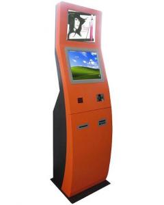 China Dual Monitors Screens Touch Kiosk on sale 