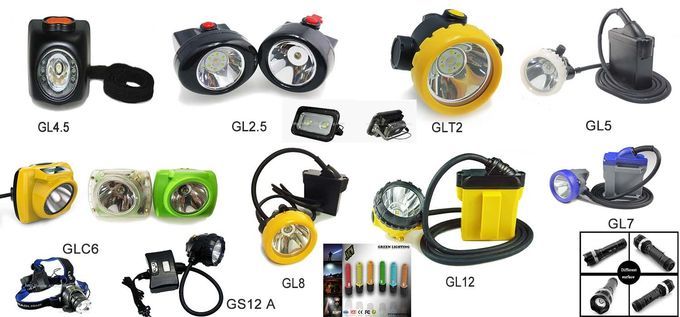Aluminum Led Light Coal Miners Lamp With Over Charging Protection Led Light Lithium Battery 6