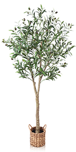5 Ft Artificial Olive Tree