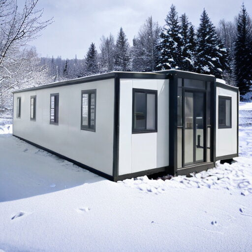 prefabricated expandable container house application