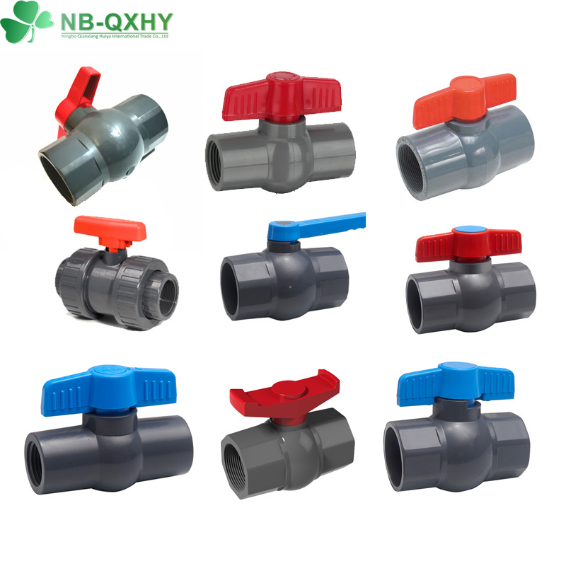 PVC Check Valve Plastic 2 Inch UPVC Wafer Swing Check Valve for Water Treatment