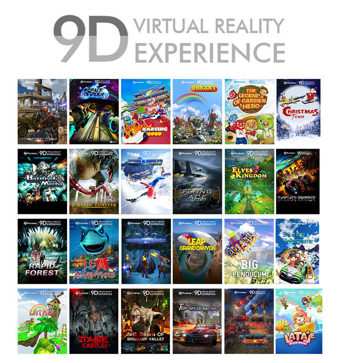 200V 9D Egg VR Cinema 2 Seats 2 Players Virtual Reality 9D Egg VR 9D Cinema Motion Chair