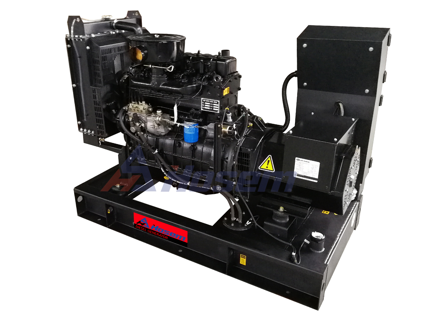Single Phase China Generator Set with Ricardo Diesel Engine And Brushless Alternator Rate Output 20kVA 