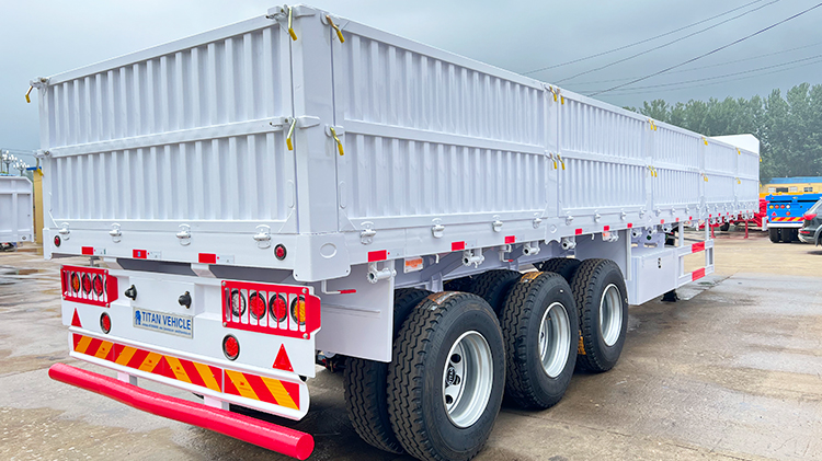 Hydraulic Heavy Duty 3 Line 6 Axles 130 Ton Low Bed Trailer for Sale in Mauritius