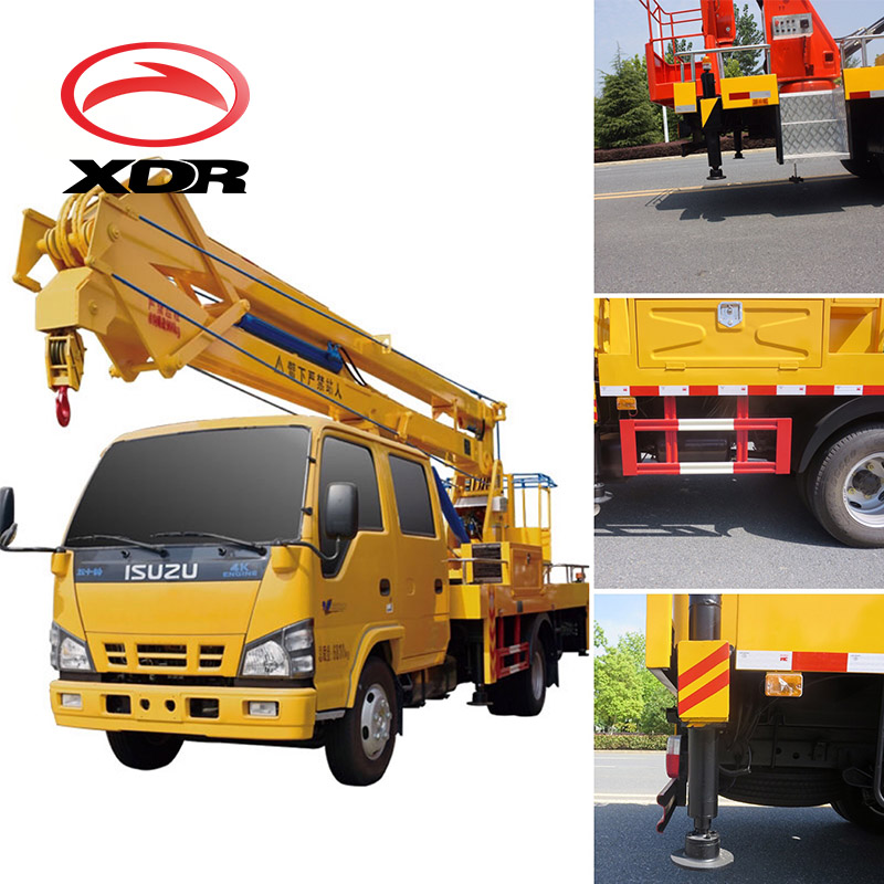 Japan brand 14-16m aerial platform working truck, 14-16m overhead working truck