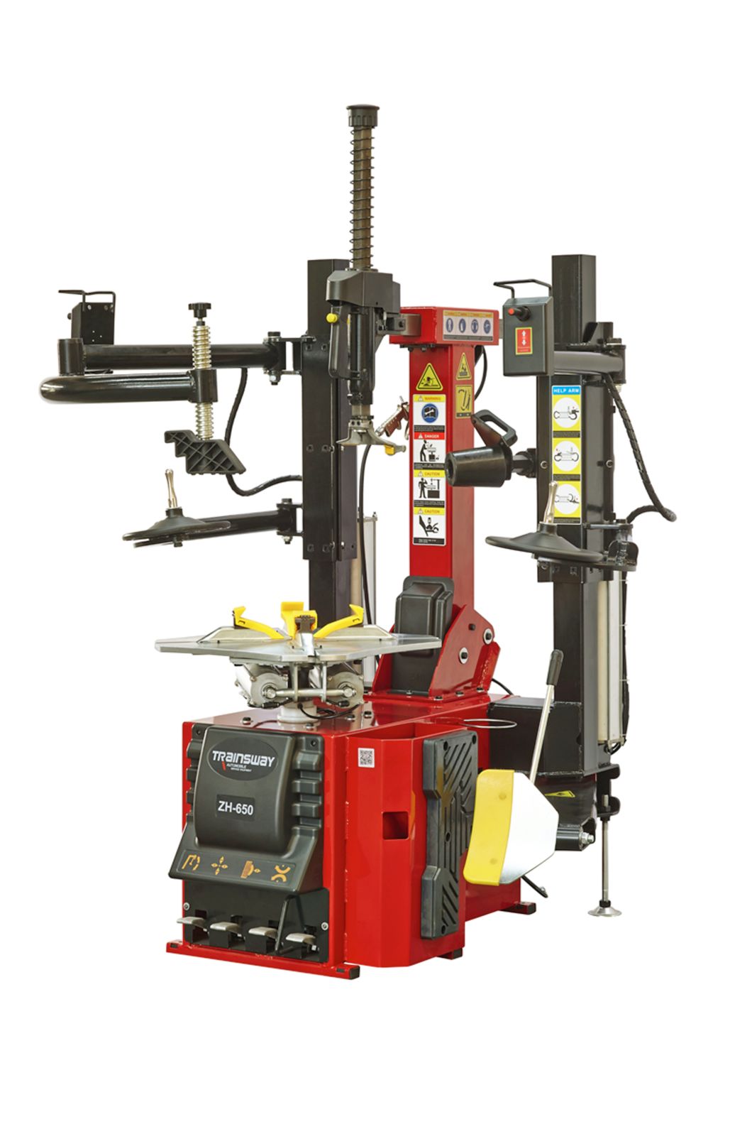 Heavy-Duty Tilt-Back Tyre Changer with Dual Assist Arms Trainsway Zh650SA