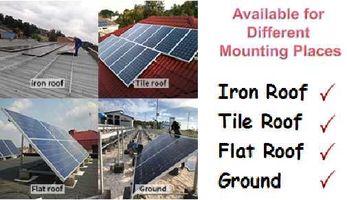 standalone photovoltaic system-solar panel mounting rack
