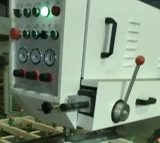 Semi Automatic Horizontal Glass Drilling Machine with PLC Control