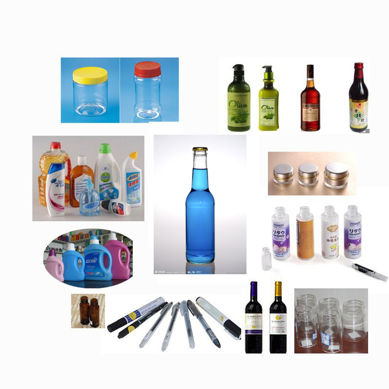 round bottle labeling machine Applicable bottle type