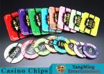 Tiger Image Casino Poker Chips fait sur commande avec le matériel de protection de l'environnement