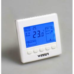 China Central Air-conditioning Fan Coil Temperature Controller LCD Thermostat for sale