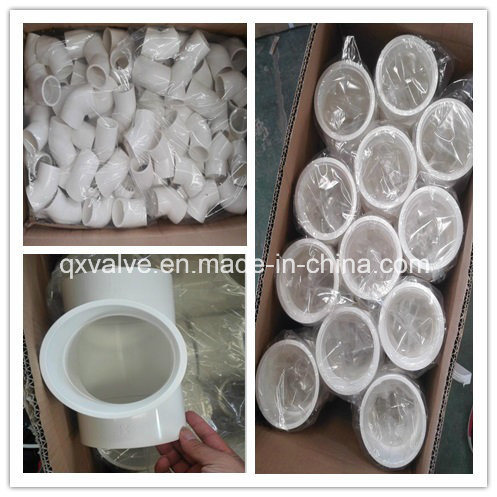 Water Supply Sch40 PVC Pipe Fitting 90 Degree Female Elbow