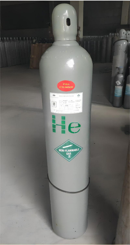 China Manufacturers High Purity 5n Helium Gas 99.999% He Gas