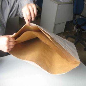 25kg White with Brown Kraft Paper Bag 3 Layers (CB07K003T) for sale – Kraft Paper Bags ...