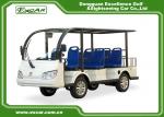 Voiture guidée électrique d'EXCAR 8 Seater, bus touristique Trojan de batterie de 72V 7.5KW