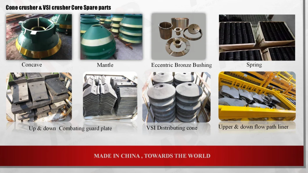 Stone Crusher Mining Machine Cone Crushers Spare Parts Mantle and Conecave
