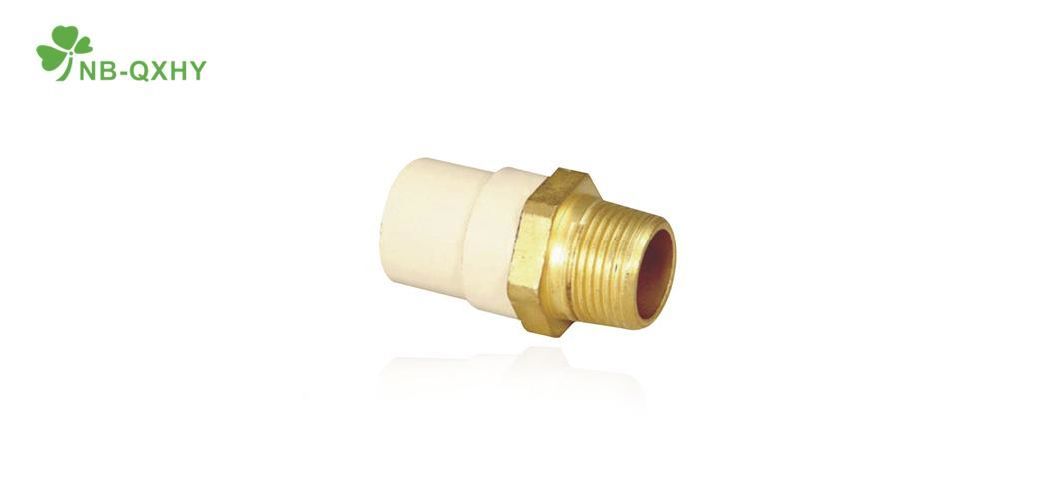 Nb-Qxhy ASTM 2846 CPVC Fittings Male Adapter with Brass Thread