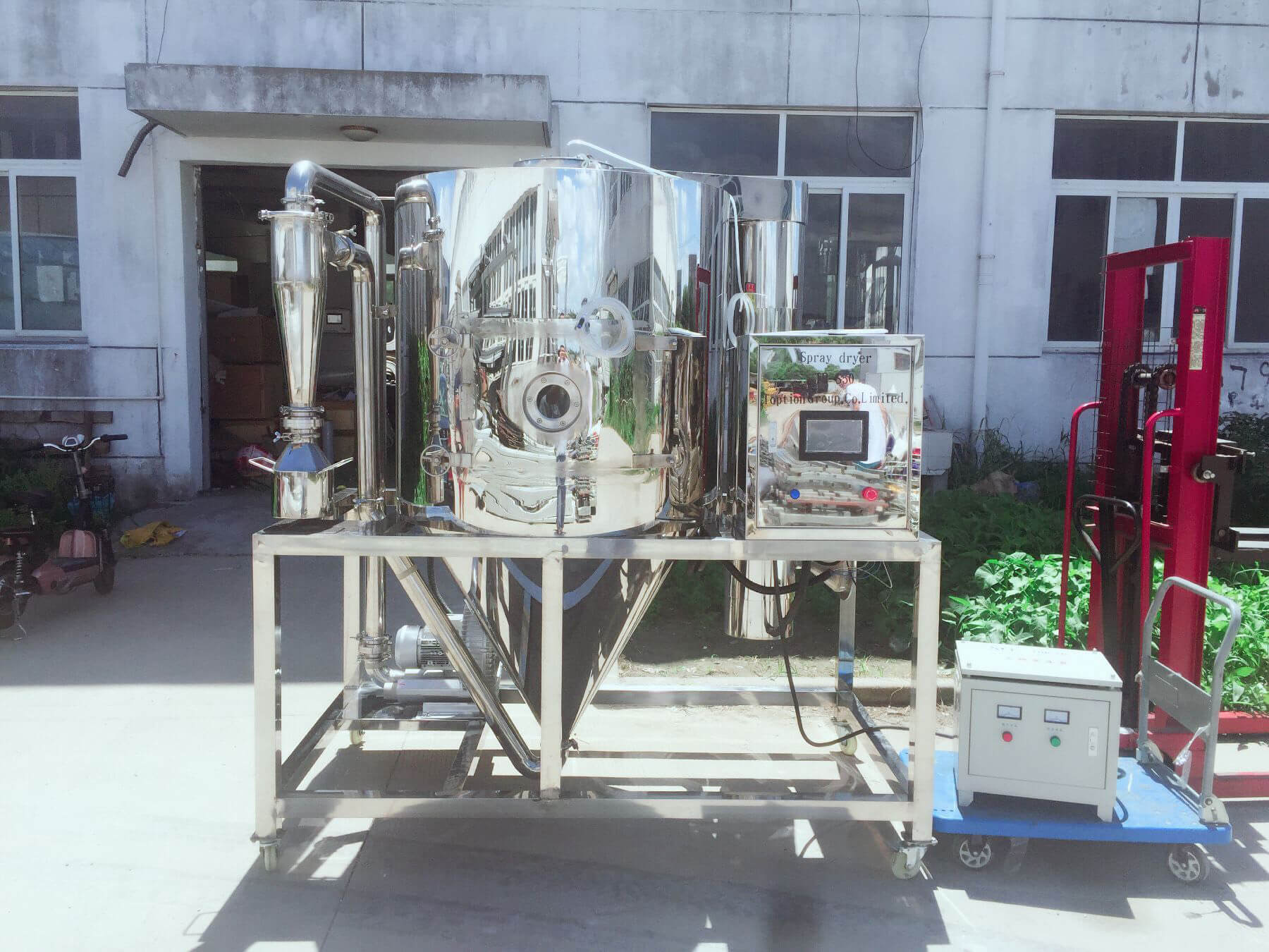 china laboratory spray dryer for pilot testing factory