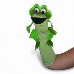 China U Frog Puppet Sock Kit for Creating Own Story-telling Programs, Perfect for Educational Purposes on sale 