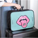 Lip Print Transparent PVC Travelling Storage Bag Promotional Gift