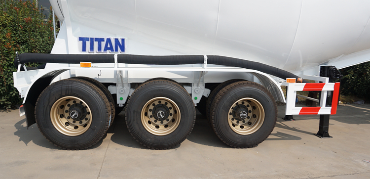 TITAN Good Quality Bulk Cement Tanker Trailer Manufacturers 40cbm