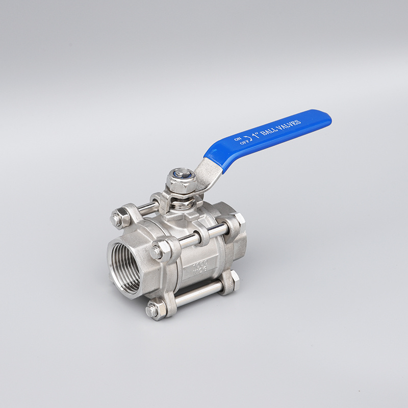 3 Piece Stainless Steel Floating Ball Valve
