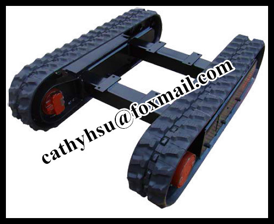 rubber track undercarriage rubber track system rubber track frame rubber undercarriage assembly