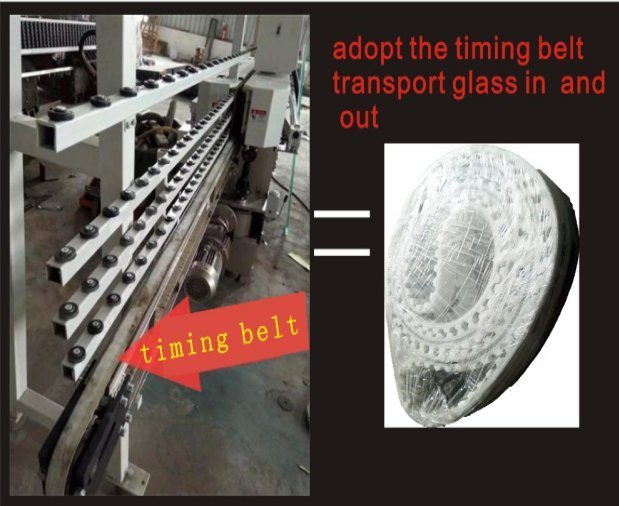 Wool Wheel Glass Straight Line Edging Machine