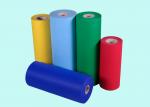 Vert/orange a adapté le textile tissé aux besoins du client de pp non pour le sac, tapisserie d'ameublement, matériaux d'emballage