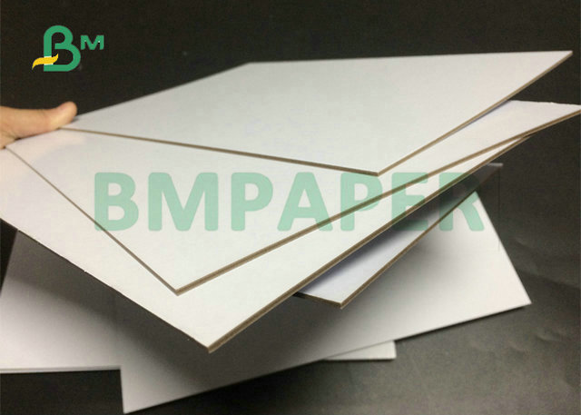 1200gram 1500gram Laminated Duplex board White Back For Architecture Model