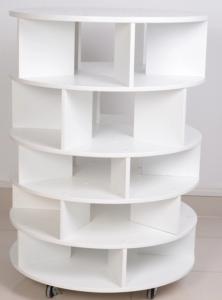 Furniture Rotating Shoe Rack Shoes Organizer Wholesale In White