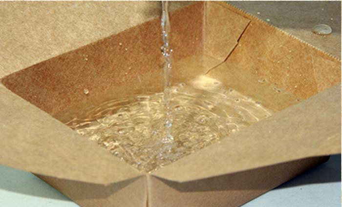 Waterproof 15g glossy PE Laminated 250G Food Contact Kraft Paper for Packaging Carton