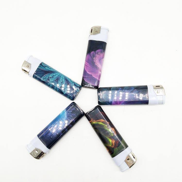 Dy-091 Mobile Phone Holder Disposable 588 electronic Gas Cigarette Lighter