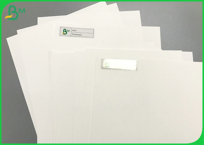 Tear resistant PP Coated Paper 200um white Synthetic Paper Sheet for poster