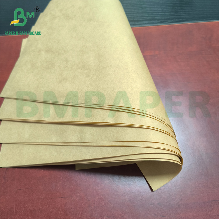 Extensible High Performance Sack Kraft Paper Unbleached Brown Cement Paper