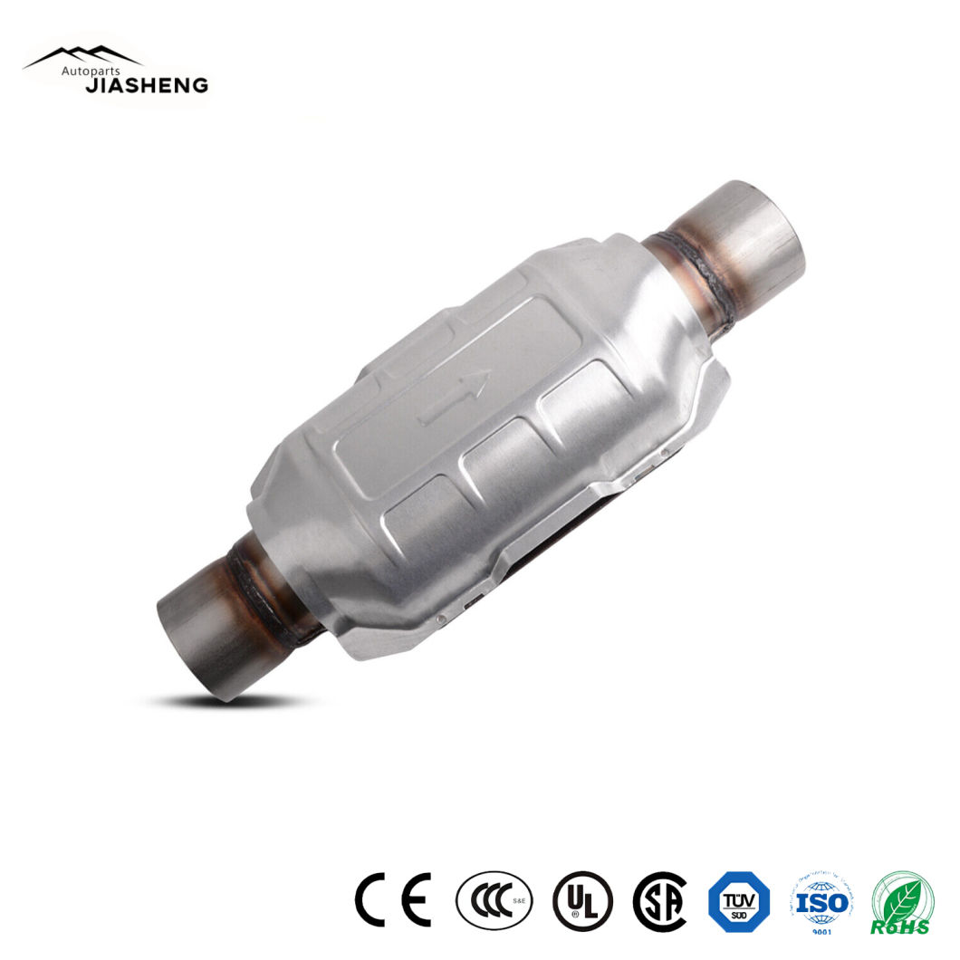 2.5&quot; Inlet/Outlet Universal Catalytic Converter Car Accessories Department Euro IV Euro V Catalyst Carrier Auto Catalytic Converter