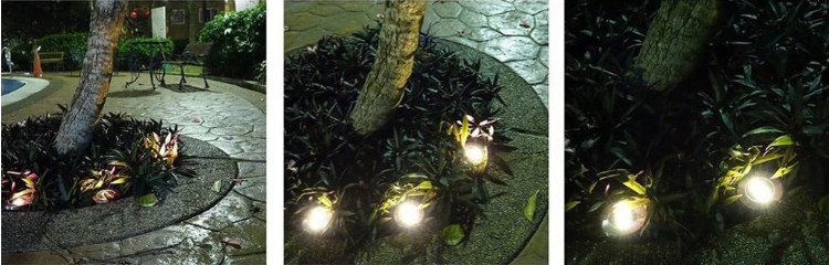 Popular IP65 8 LED Solar garden Lawn Light , Underground outdoor Light for Yard
