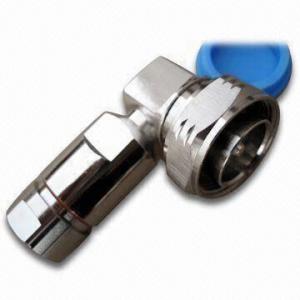 China RF Male Connector, Used for 1/2 Corrugated Copper Tube Cable on sale 
