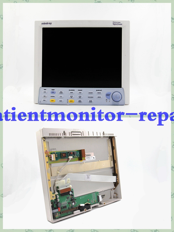 Mindray Datascope Spaectrum OR patient monitor display high pressure plate with keypad