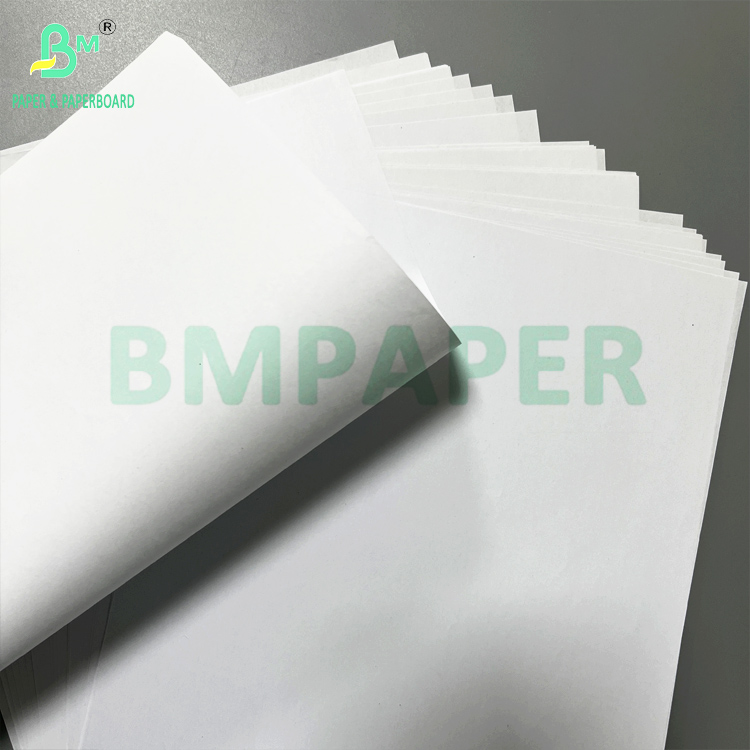 A0 A1 Good Ink Absorbing Smooth 40 GSM White Leaflets Paper Uncoated