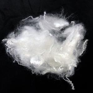 China White Polylactic Acid Biodegradable Fiber 7D×51mm For Producing Non Woven Fabric on sale 