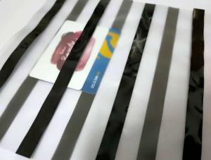 China 0.04mm PVC Card A4 A3 Size Magnetic Stripe Coated Overlay Film on sale 