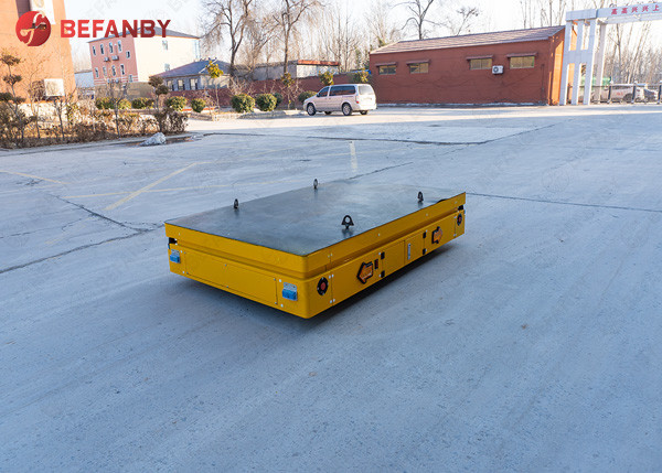 2t Customized AGV Battery Railway Transfer Cart