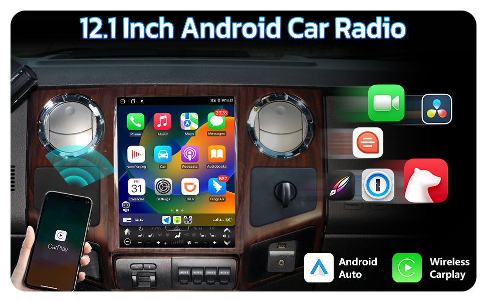 Android car radio upgrade for Ford F250 F350 2008 2009 2010