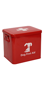 pet first aid kit bin dog medicine box