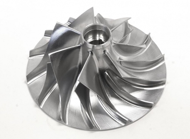 Machined Aluminum Die Casing Parts for Centrifugal Impeller