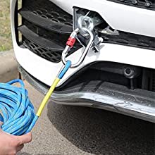 Can be used as a car towing rope