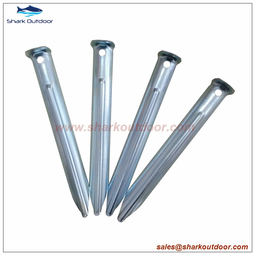 V shaped steel tent peg tent stake 