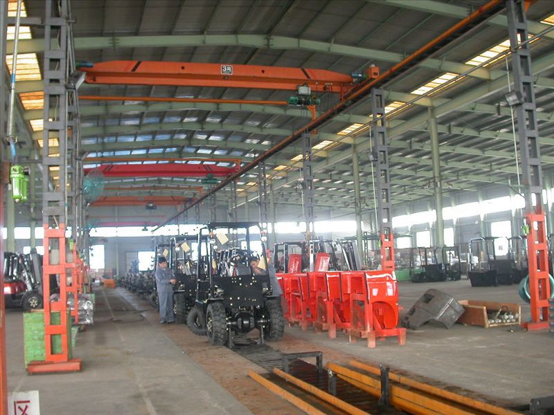 Product line of forklift