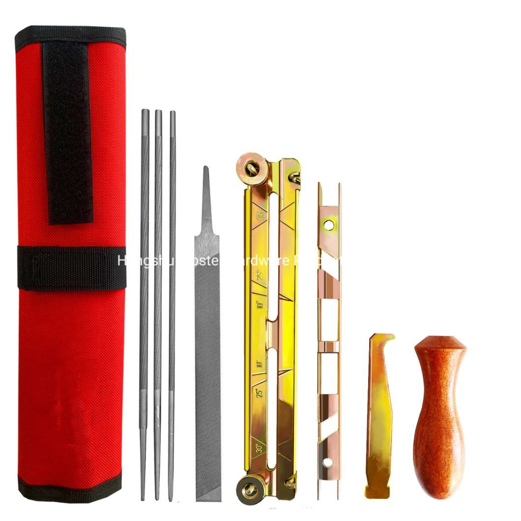 Chain Saw Sharpening Kit Deluxe Chainsaw Sharpening File Filing Kit Chain Sharpener Saw Files